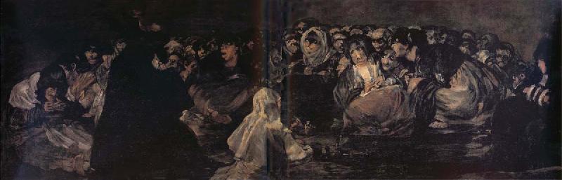 Francisco Goya Witche-Sabbath France oil painting art